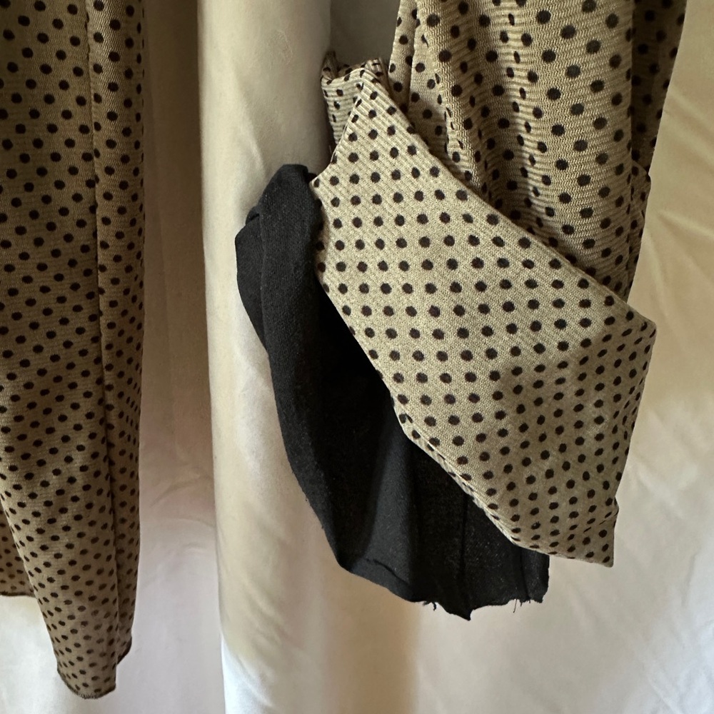 Petit Pois by Viviana G polka dot Wide-Leg Trousers with Relaxed Fit - Picture 5 of 6